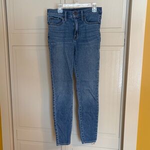 J. Crew Women's Skinny Jeans in Denim Blue